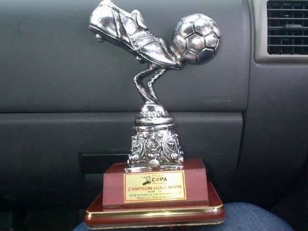 trofeo de campeon de goleo
